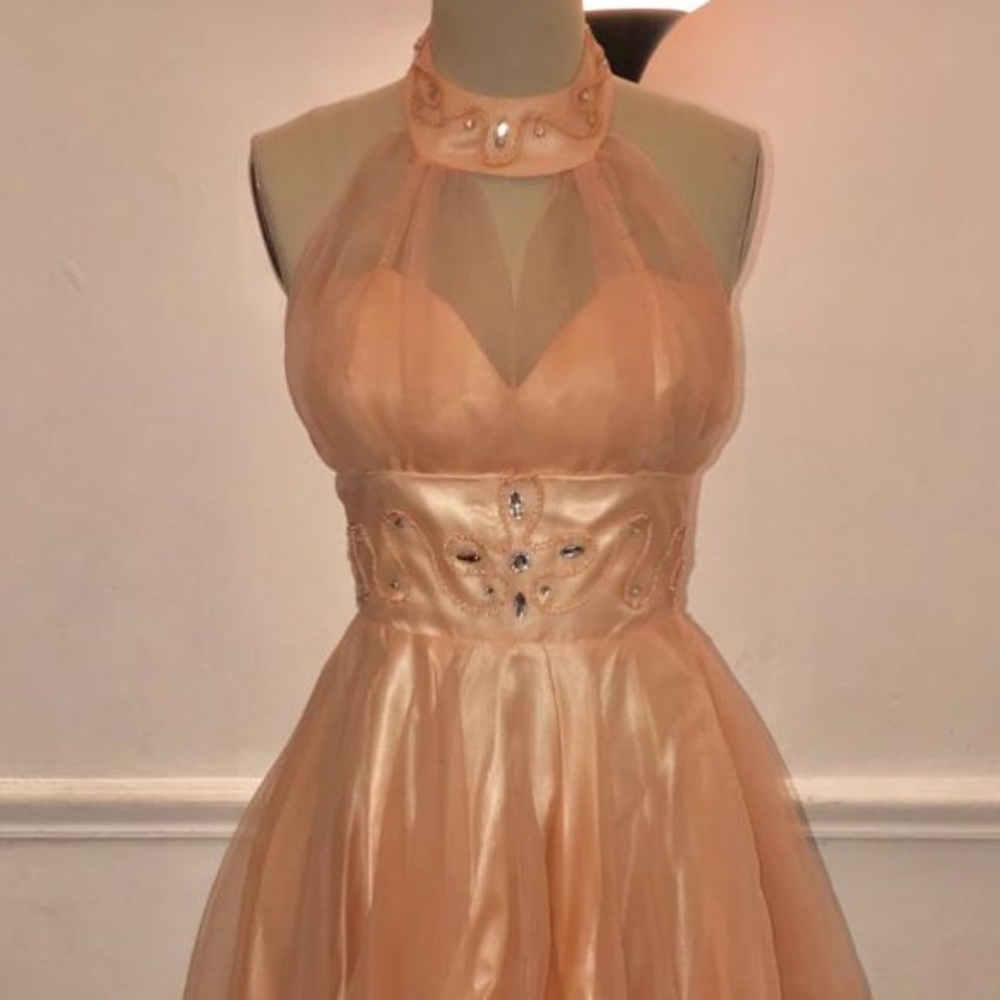 Beautiful pink Faviana dress size Small